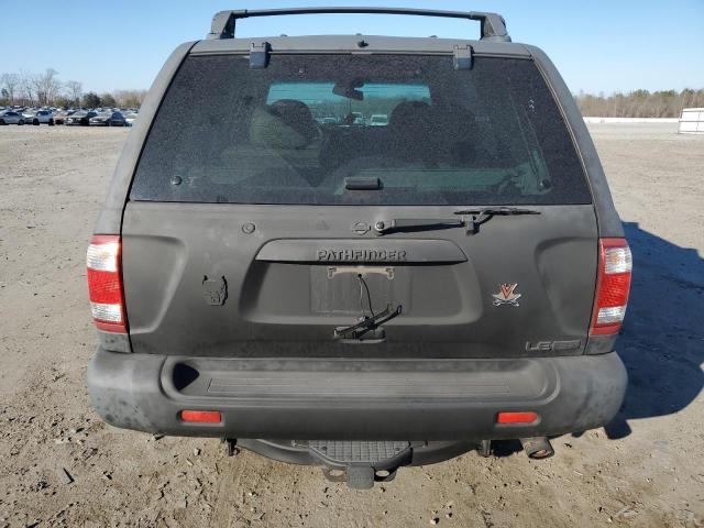 JN8DR07Y31W523468 - 2001 NISSAN PATHFINDER LE შავი ფოტო 6