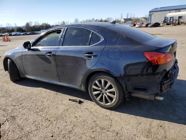 JTHCK262485016680 - 2008 LEXUS IS 250 BLUE photo 2