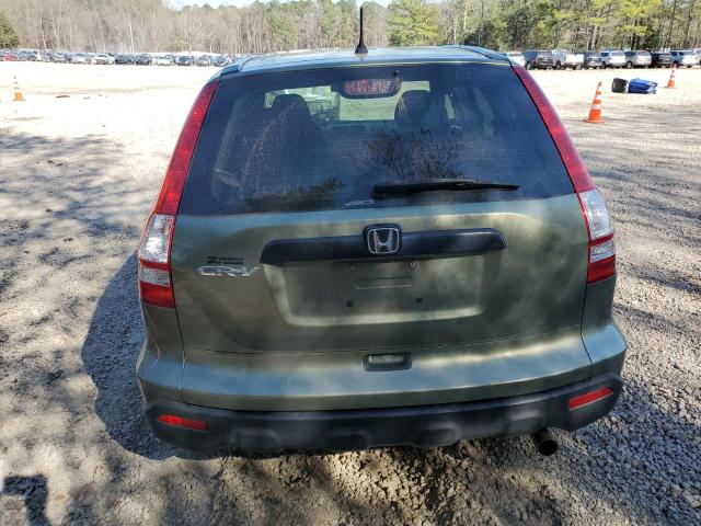 5J6RE48319L005907 - 2009 HONDA CR-V LX GREEN photo 6