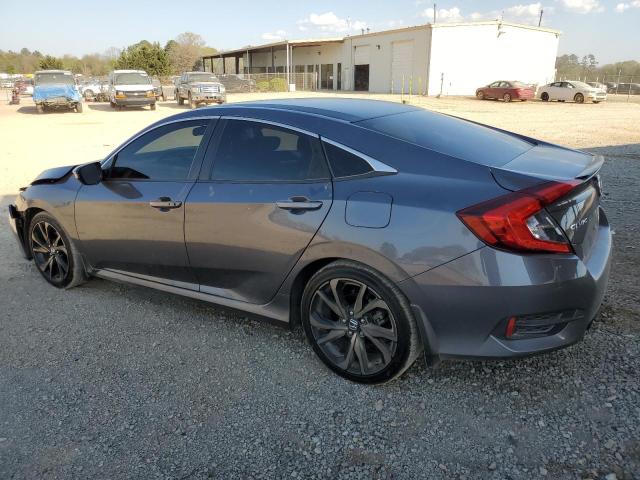 2HGFC2F87MH512223 - 2021 HONDA CIVIC SPORT GRAY photo 2