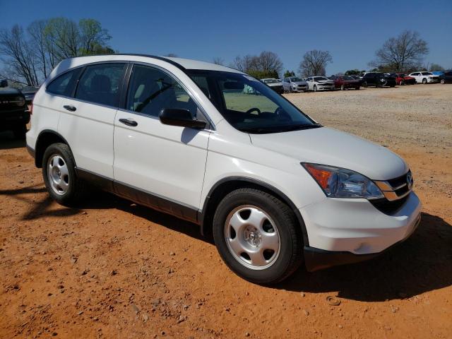 5J6RE3H38AL038563 - 2010 HONDA CR-V LX WHITE photo 4