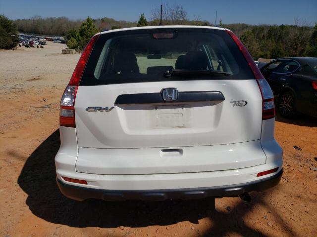 5J6RE3H38AL038563 - 2010 HONDA CR-V LX WHITE photo 6