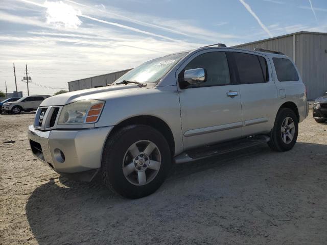 5N1AA08A54N736144 - 2004 NISSAN ARMADA SE SILVER photo 1