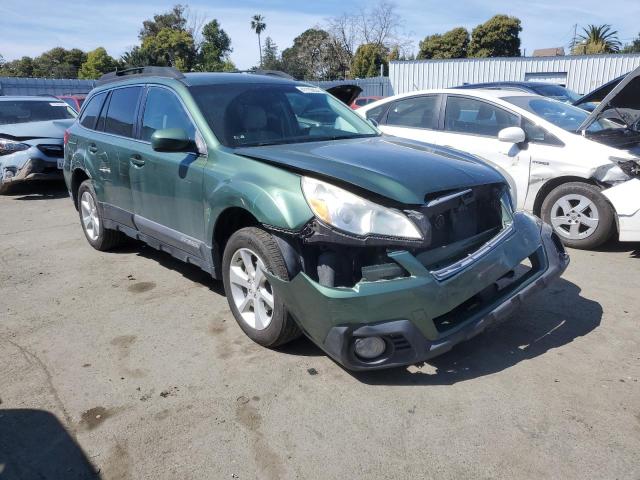 4S4BRBCC7D3313580 - 2013 SUBARU OUTBACK 2.5I PREMIUM GREEN photo 4