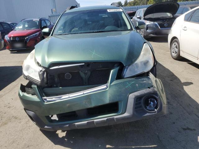 4S4BRBCC7D3313580 - 2013 SUBARU OUTBACK 2.5I PREMIUM GREEN photo 5