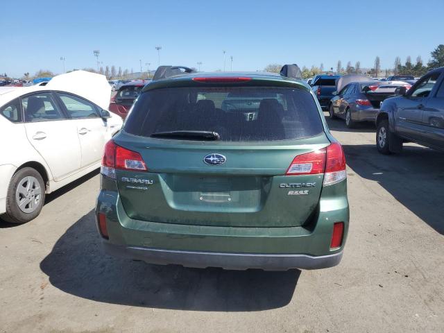 4S4BRBCC7D3313580 - 2013 SUBARU OUTBACK 2.5I PREMIUM GREEN photo 6