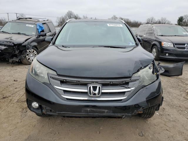 2HKRM4H71DH687129 - 2013 HONDA CR-V EXL BLACK photo 5