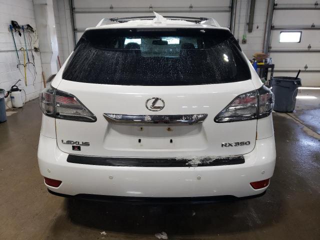 2T2BK1BAXAC072597 - 2010 LEXUS RX 350 WHITE photo 6