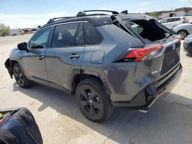 4T3E6RFV8MU032126 - 2021 TOYOTA RAV4 XSE GRAY photo 2