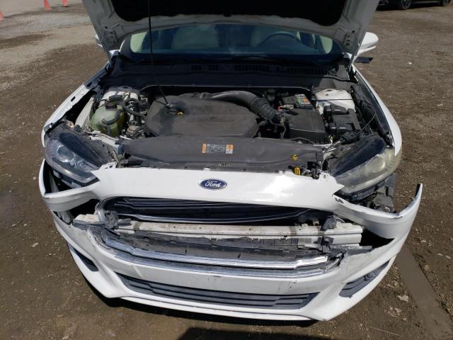 3FA6P0HR6DR204080 - 2013 FORD FUSION SE WHITE photo 11