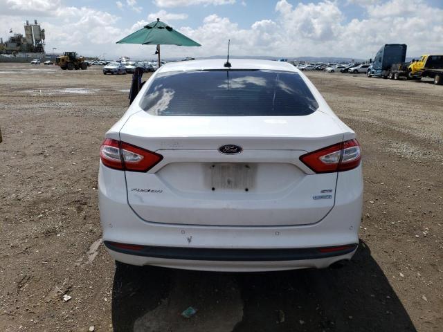 3FA6P0HR6DR204080 - 2013 FORD FUSION SE WHITE photo 6