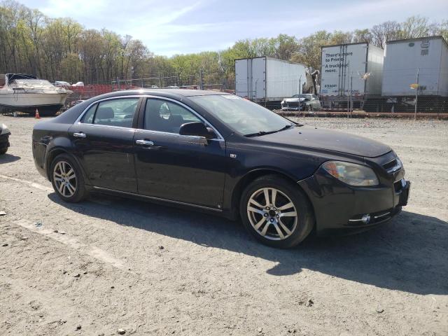 1G1ZK57B58F283972 - 2008 CHEVROLET MALIBU LTZ შავი ფოტო 4