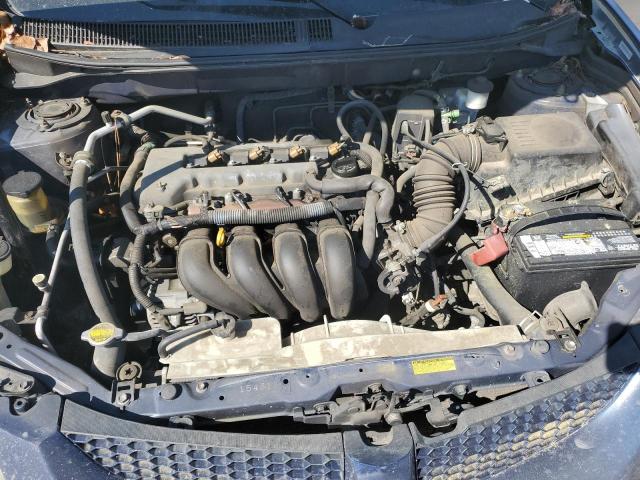 5Y2SL62884Z465634 - 2004 PONTIAC VIBE BLUE photo 11