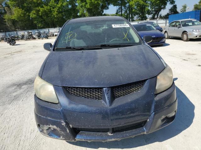 5Y2SL62884Z465634 - 2004 PONTIAC VIBE BLUE photo 5