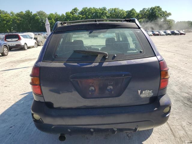 5Y2SL62884Z465634 - 2004 PONTIAC VIBE BLUE photo 6