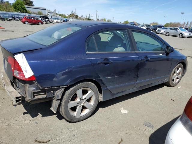 1HGFA16807L013769 - 2007 HONDA CIVIC EX BLUE photo 3