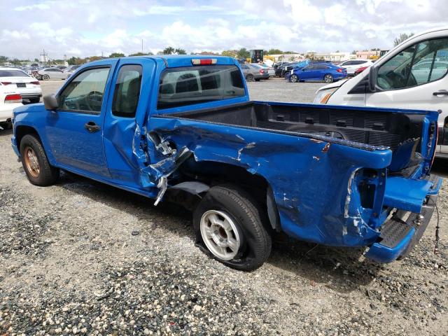 1GCCS199178146899 - 2007 CHEVROLET COLORADO BLUE photo 2