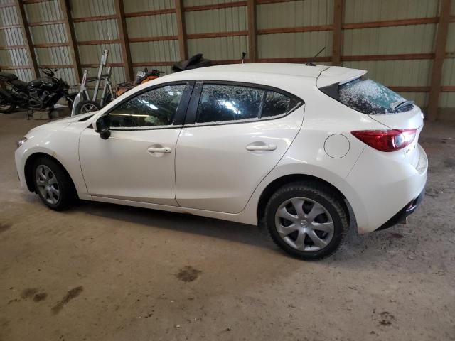 JM1BM1K76E1100621 - 2014 MAZDA 3 SPORT WHITE photo 2