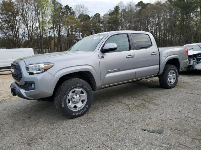 5TFAX5GN2GX056666 - 2016 TOYOTA TACOMA DOUBLE CAB SILVER photo 1