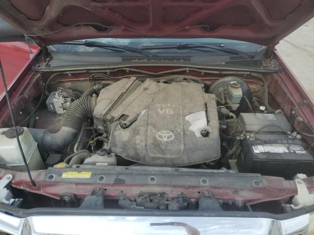 5TEJU62N16Z267872 - 2006 TOYOTA TACOMA DOUBLE CAB PRERUNNER RED photo 11