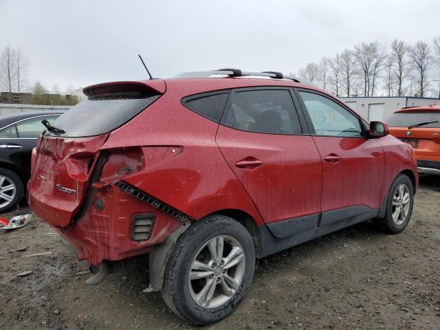 KM8JU3AC8BU144230 - 2011 HYUNDAI TUCSON GLS RED photo 3