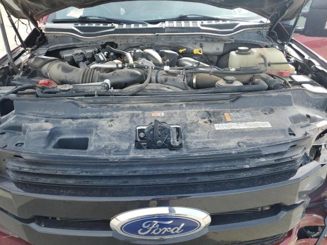 1FT7W2BT5KEG74683 - 2019 FORD F250 SUPER DUTY Бордовый фото 11