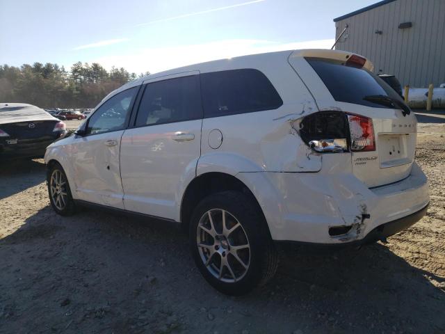 3C4PDDEGXET278642 - 2014 DODGE JOURNEY R/T WHITE photo 2