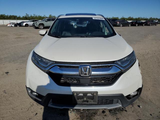 2HKRW1H9XHH517139 - 2017 HONDA CR-V TOURING WHITE photo 5