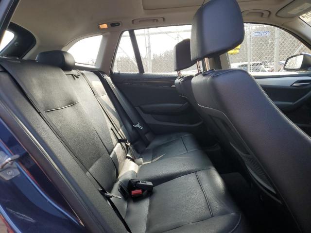 WBAVM5C56FVV95265 - 2015 BMW X1 XDRIVE35I BLUE photo 10