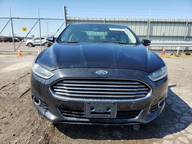 3FA6P0K91DR341839 - 2013 FORD FUSION TITANIUM BLACK photo 5