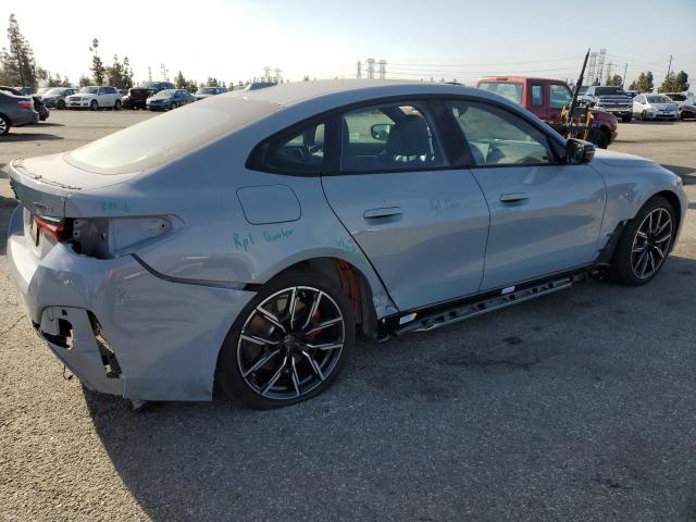 WBY43AW07RFS57364 - 2024 BMW I4 EDRIVE 35 ნაცრისფერი ფოტო 3