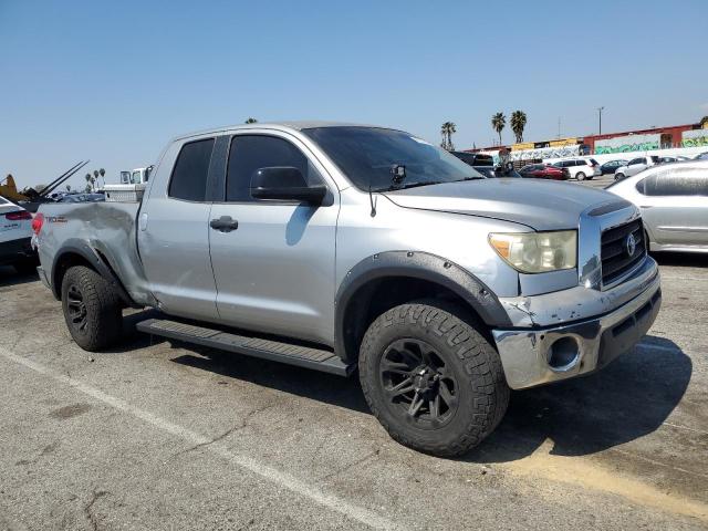 5TFRT54117X008172 - 2007 TOYOTA TUNDRA DOUBLE CAB SR5 SILVER photo 4