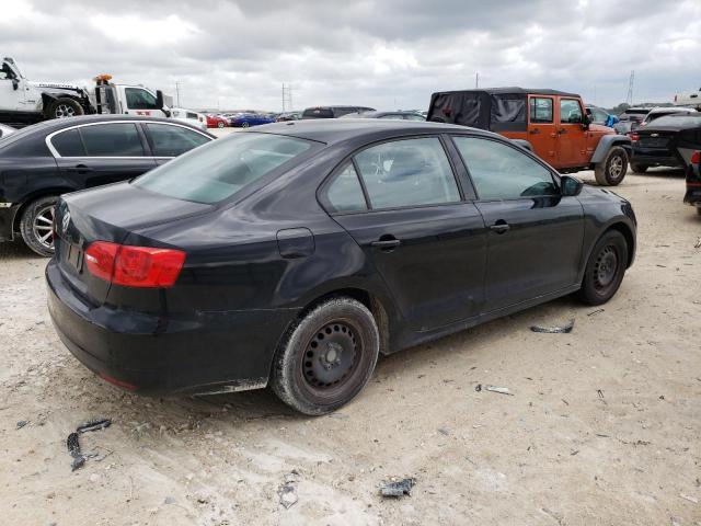 3VW1K7AJ4DM285302 - 2013 VOLKSWAGEN JETTA BASE Սև լուսանկար 3