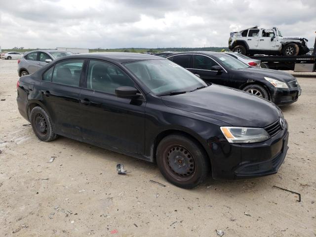 3VW1K7AJ4DM285302 - 2013 VOLKSWAGEN JETTA BASE Սև լուսանկար 4