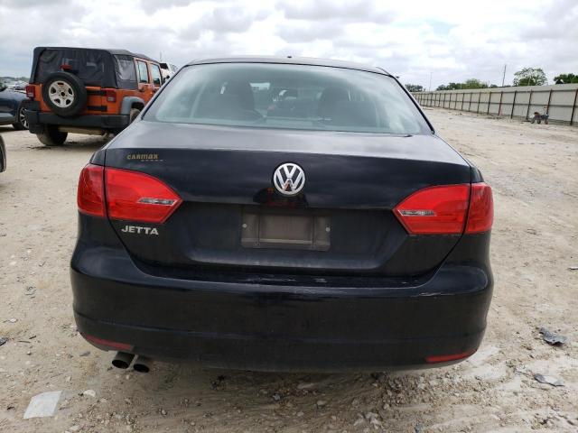 3VW1K7AJ4DM285302 - 2013 VOLKSWAGEN JETTA BASE Սև լուսանկար 6