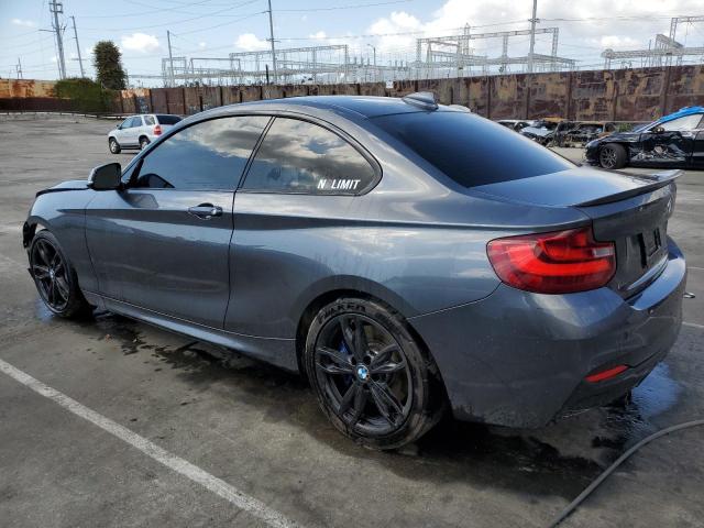 WBA2G1C37HV665411 - 2017 BMW M240I GRAY photo 2