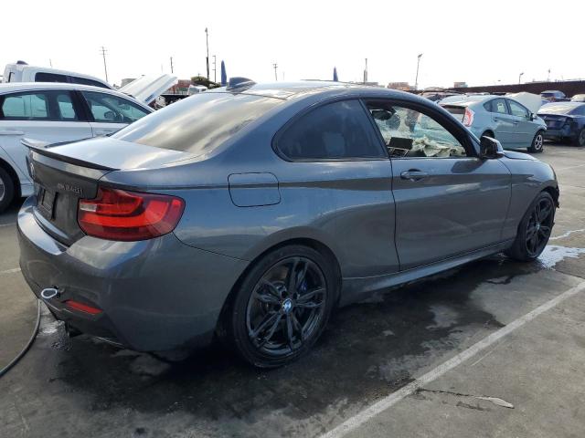 WBA2G1C37HV665411 - 2017 BMW M240I GRAY photo 3