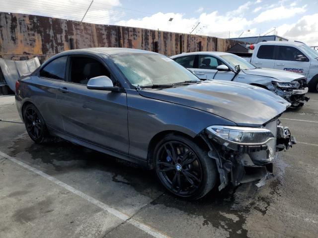 WBA2G1C37HV665411 - 2017 BMW M240I GRAY photo 4