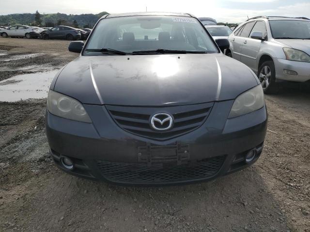 JM1BK323151275342 - 2005 MAZDA 3 S CHARCOAL photo 5