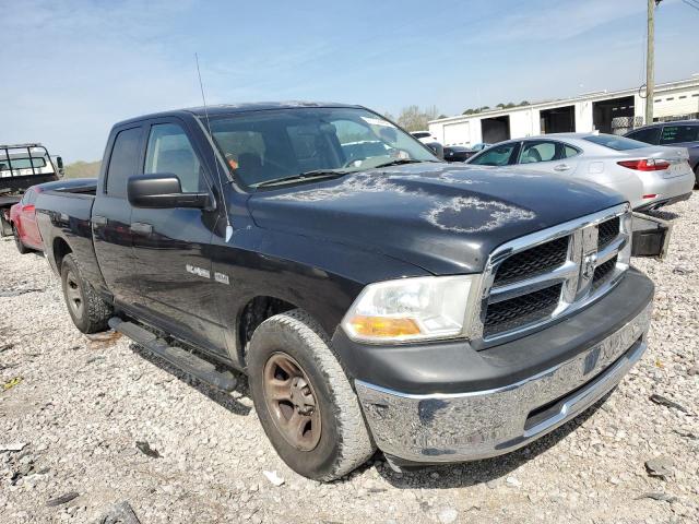 1D7RB1GT7AS190138 - 2010 DODGE RAM 1500 BLACK photo 4