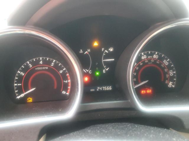 5TDBK3EH5CS127394 - 2012 TOYOTA HIGHLANDER BASE GRAY photo 9