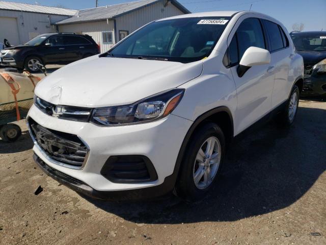 KL7CJKSB5LB319243 - 2020 CHEVROLET TRAX LS WHITE photo 1