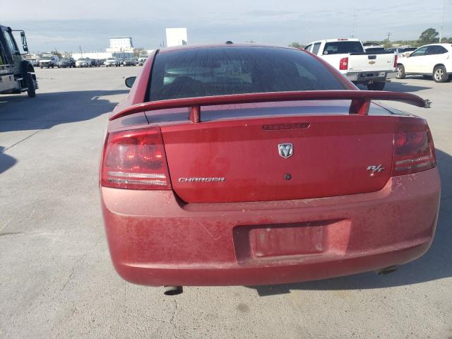 2B3KA53H27H867959 - 2007 DODGE CHARGER R/T RED photo 6