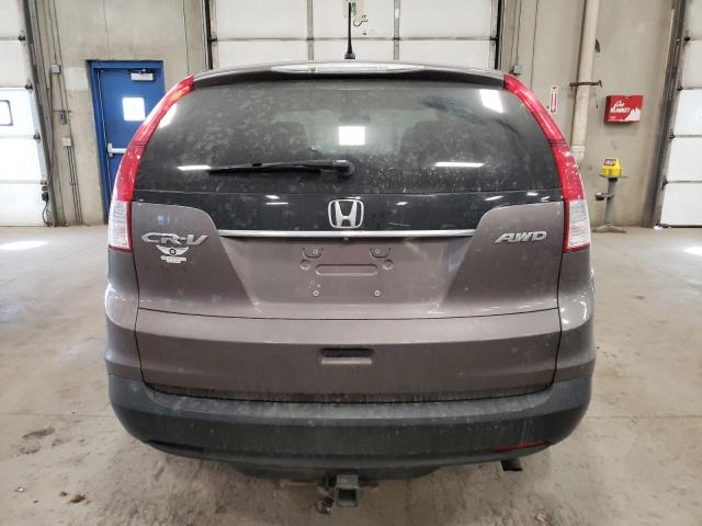 5J6RM4H50EL094965 - 2014 HONDA CR-V EX GRAY photo 6