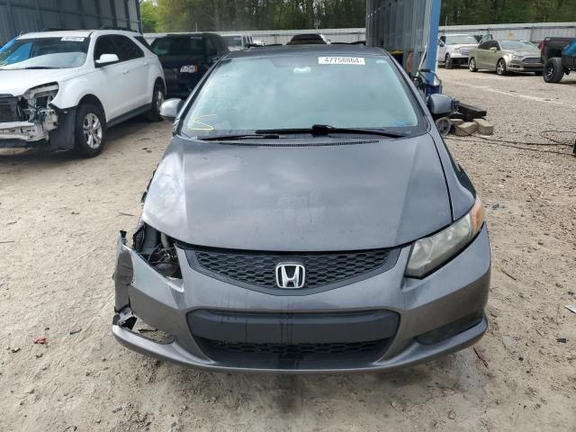 2HGFG3B13CH543518 - 2012 HONDA CIVIC EXL ნაცრისფერი ფოტო 5