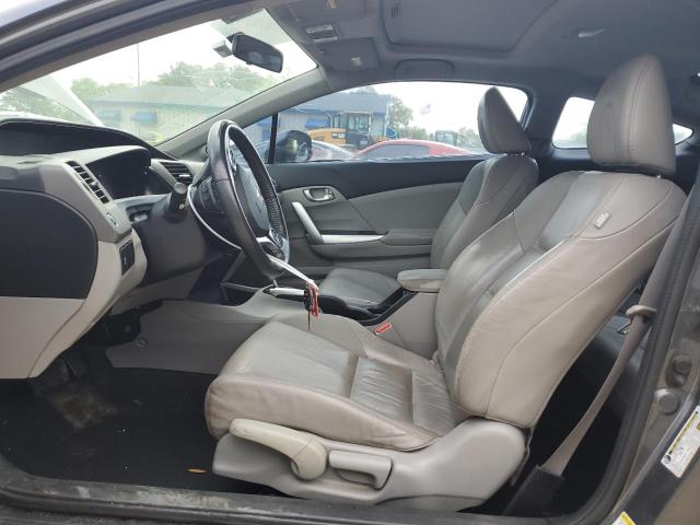 2HGFG3B13CH543518 - 2012 HONDA CIVIC EXL ნაცრისფერი ფოტო 7
