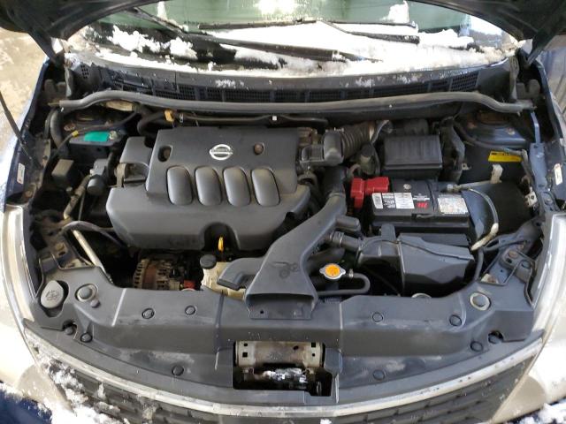 3N1BC11E97L401420 - 2007 NISSAN VERSA S BLUE photo 11