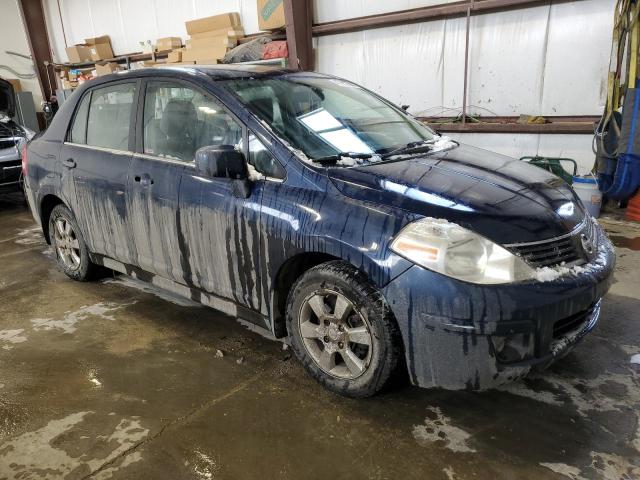 3N1BC11E97L401420 - 2007 NISSAN VERSA S BLUE photo 4