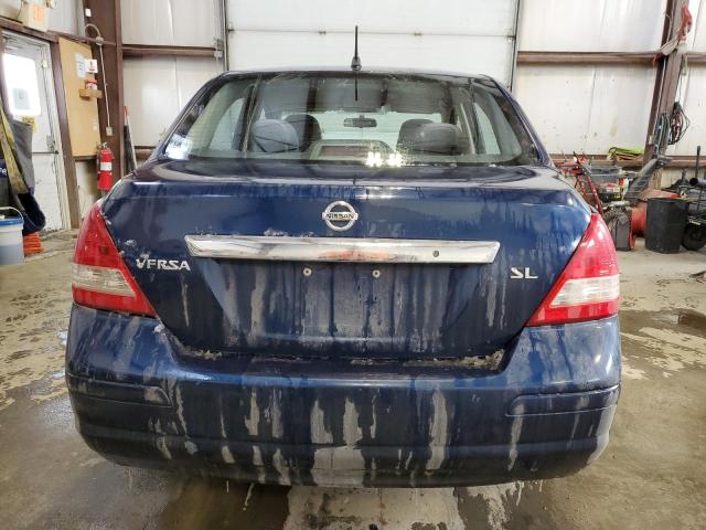 3N1BC11E97L401420 - 2007 NISSAN VERSA S BLUE photo 6