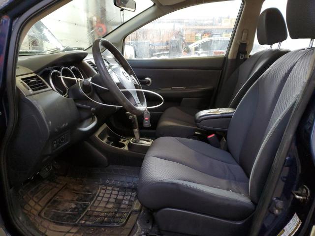 3N1BC11E97L401420 - 2007 NISSAN VERSA S BLUE photo 7